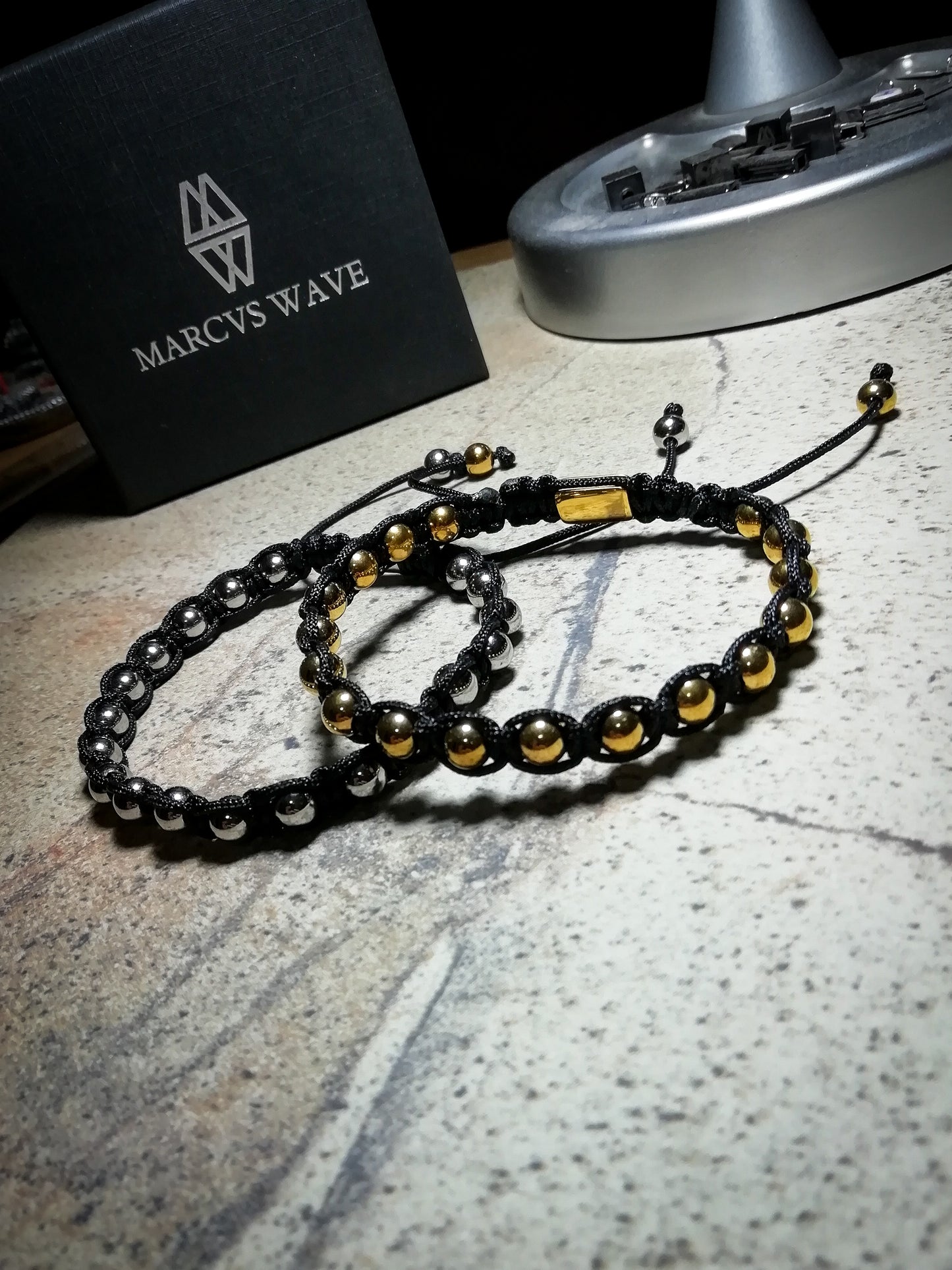 Shambala gold de 6mm.