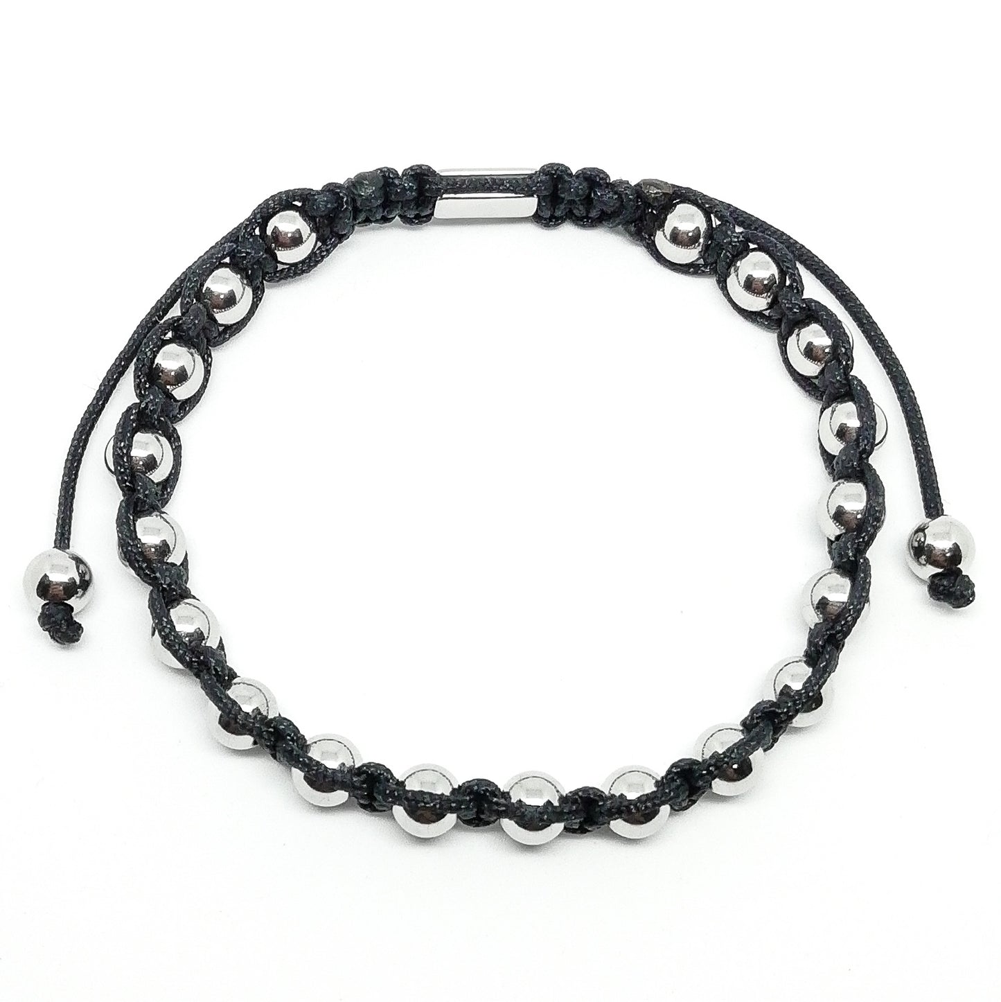 Shambala silver 6mm.